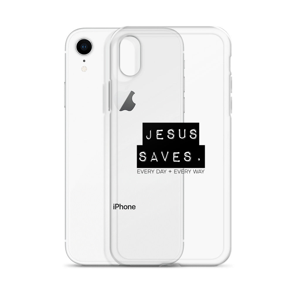 Jesus Saves. Clear Case for iPhone®