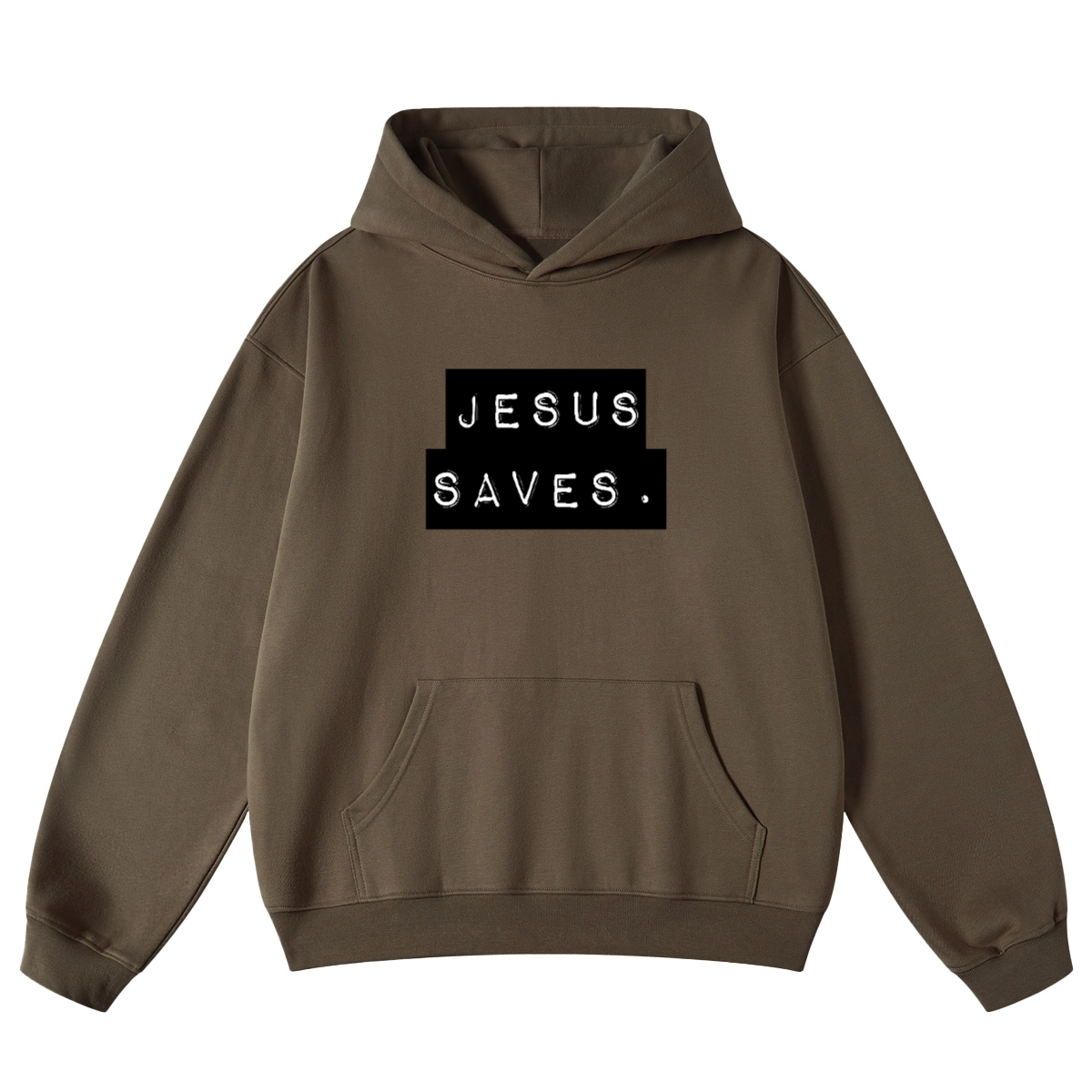 Jesus Saves. Unisex Looped Hoodie(440GSM)
