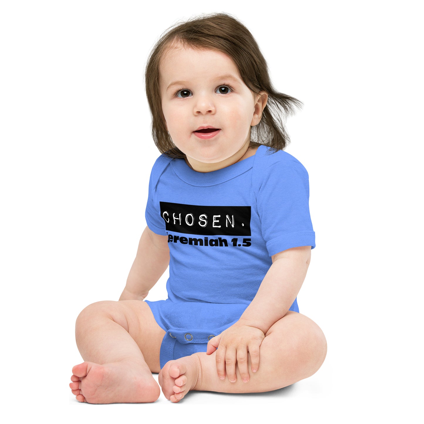 Chosen. Baby short sleeve one piece