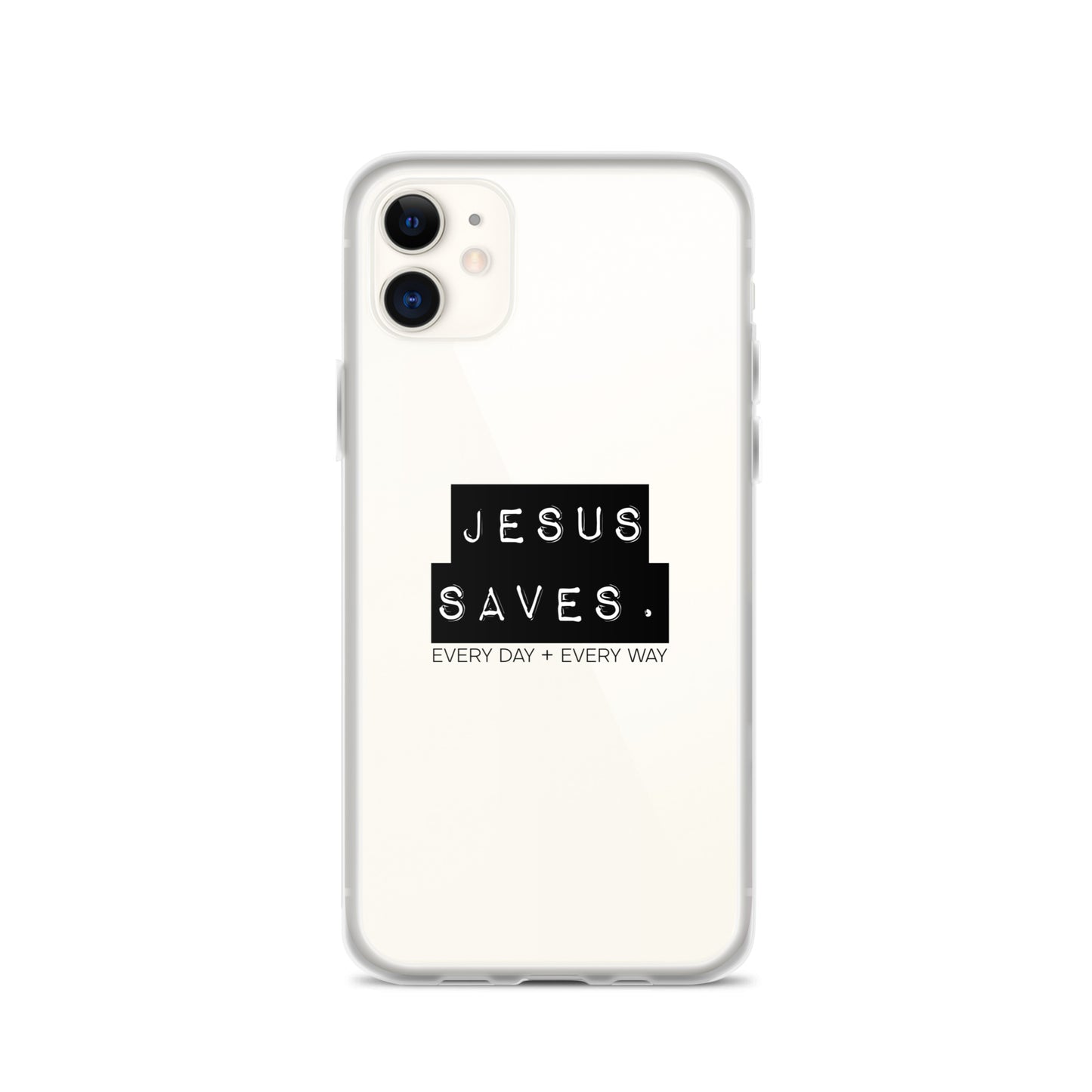 Jesus Saves. Clear Case for iPhone®