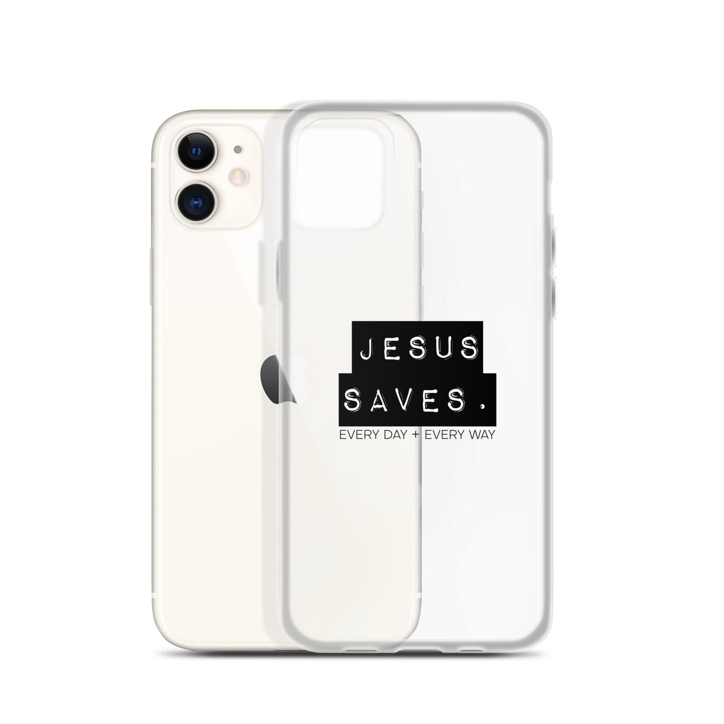 Jesus Saves. Clear Case for iPhone®