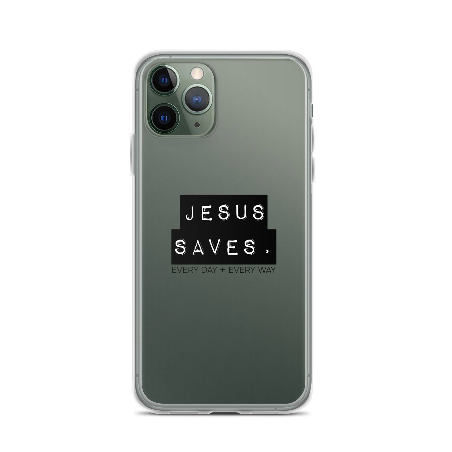 Jesus Saves. Clear Case for iPhone®