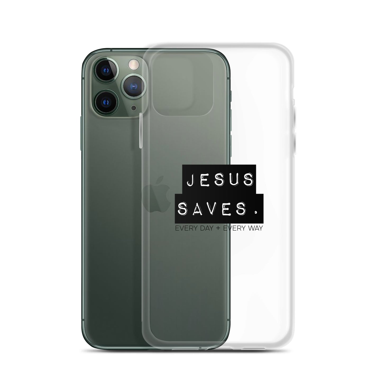 Jesus Saves. Clear Case for iPhone®