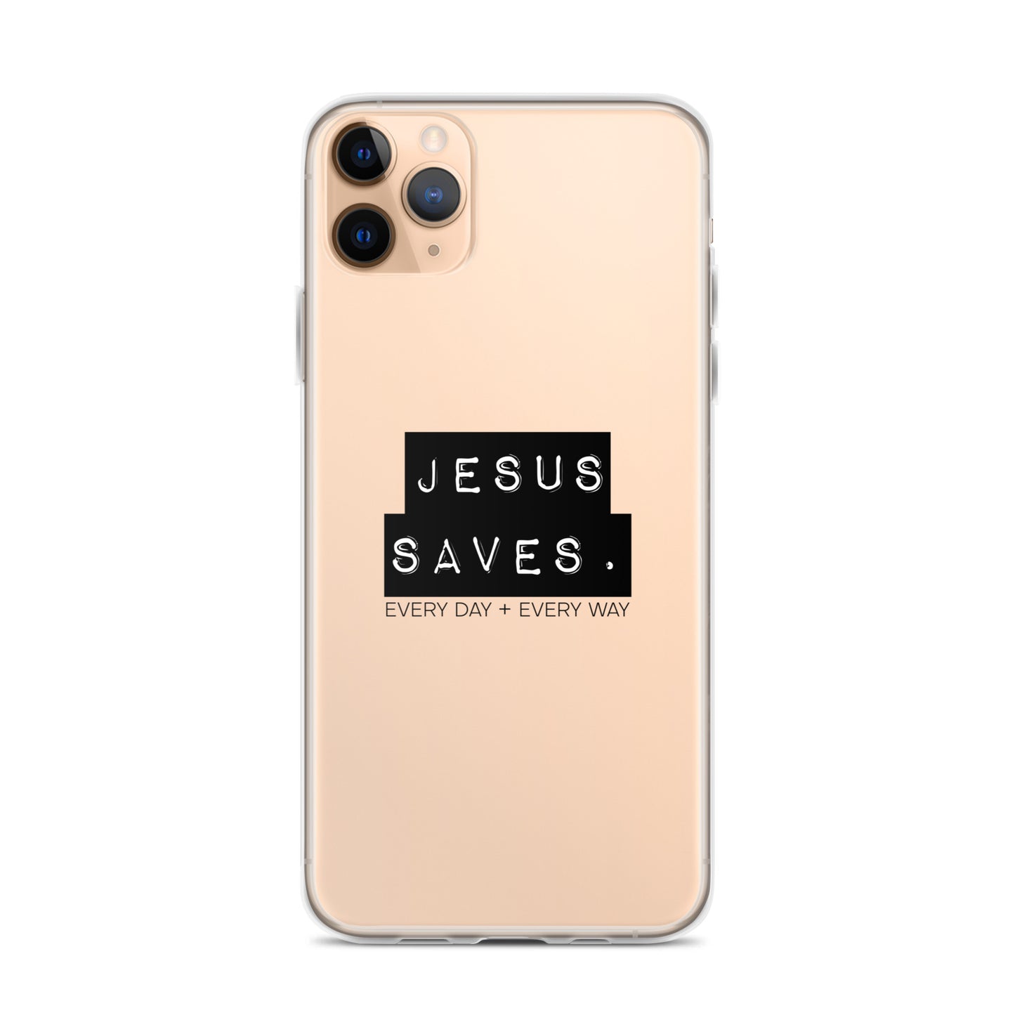 Jesus Saves. Clear Case for iPhone®