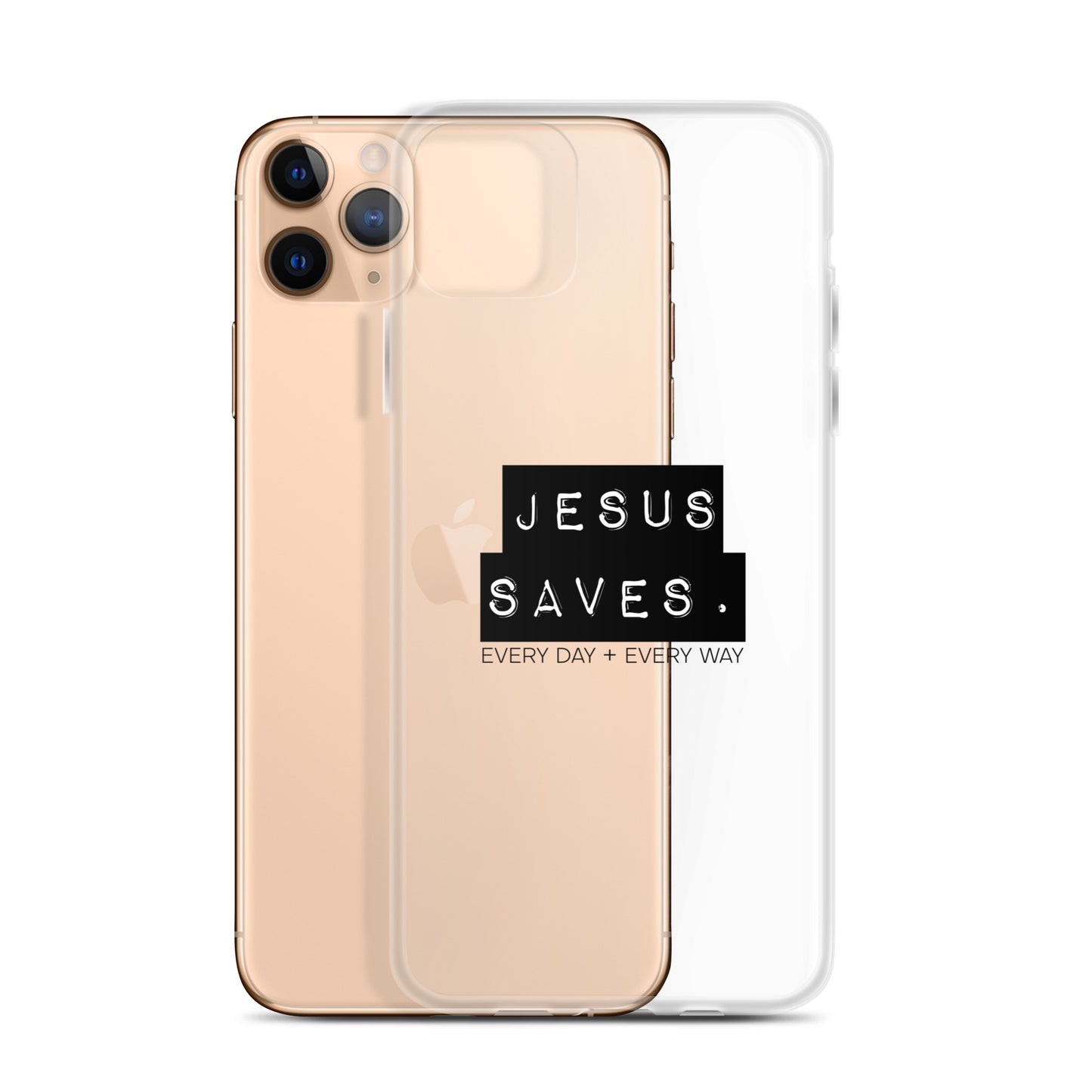 Jesus Saves. Clear Case for iPhone®