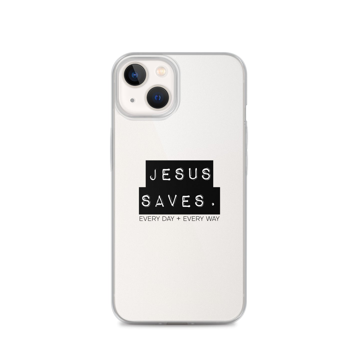 Jesus Saves. Clear Case for iPhone®
