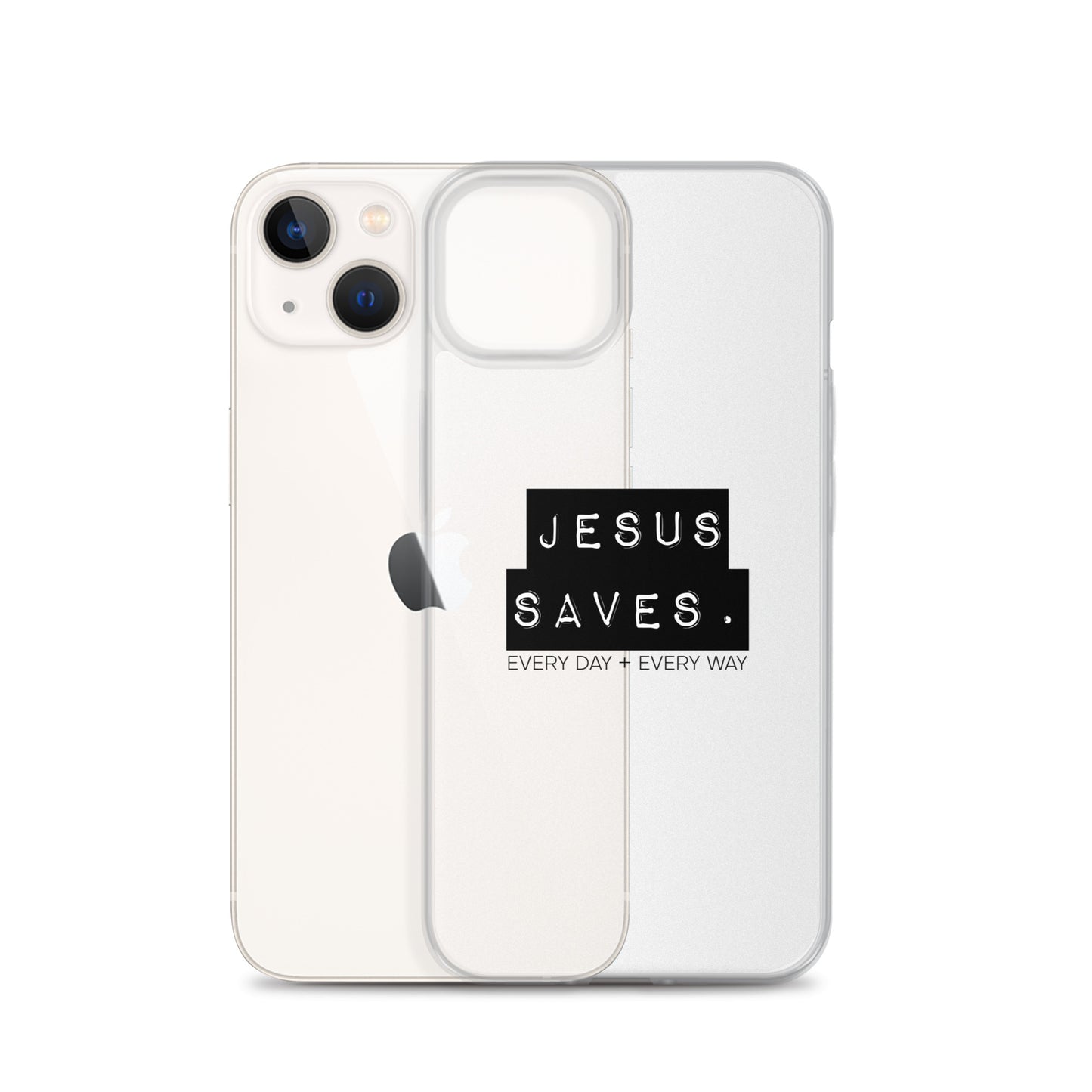 Jesus Saves. Clear Case for iPhone®
