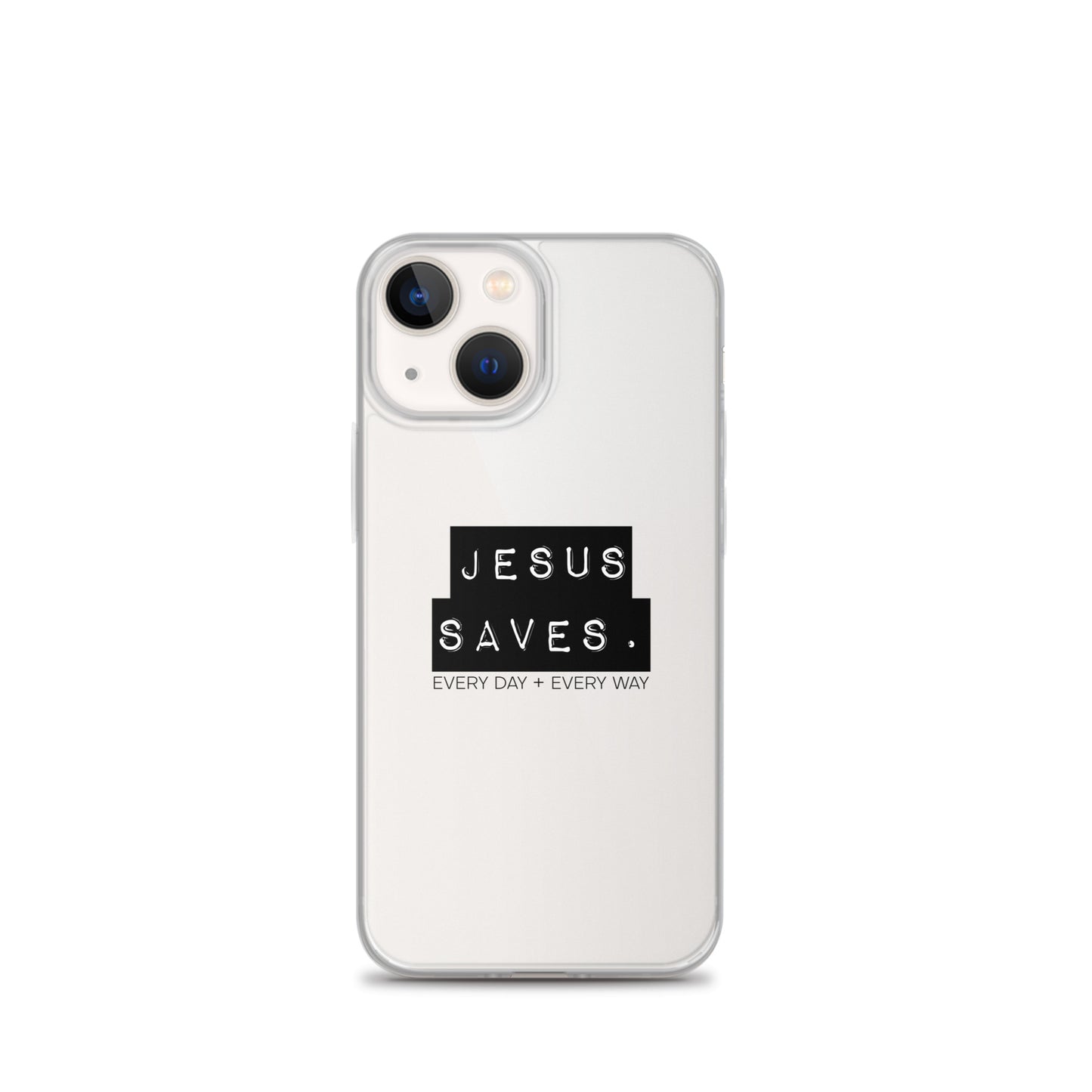 Jesus Saves. Clear Case for iPhone®