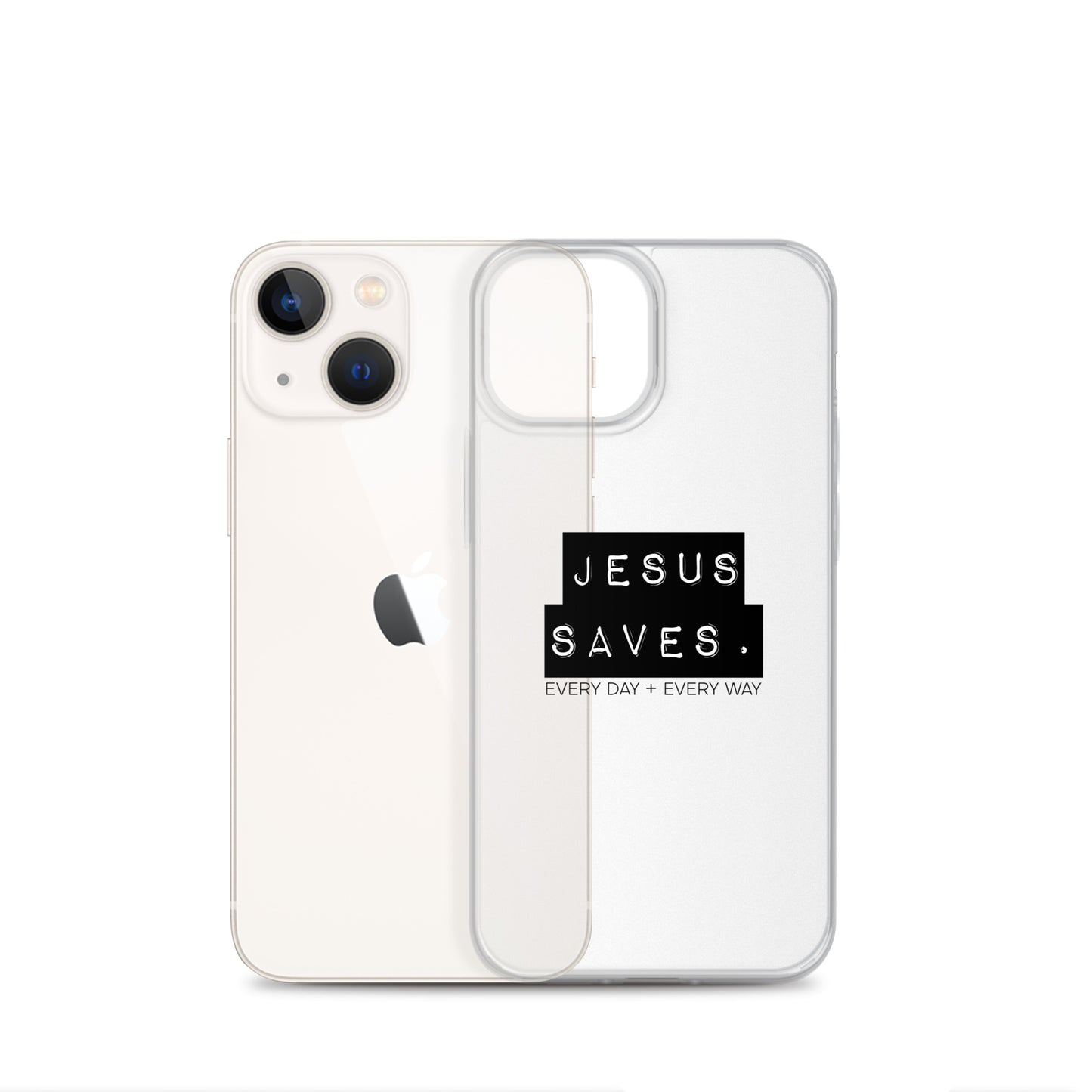 Jesus Saves. Clear Case for iPhone®