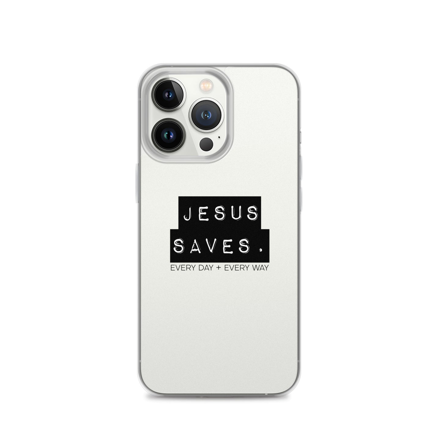 Jesus Saves. Clear Case for iPhone®