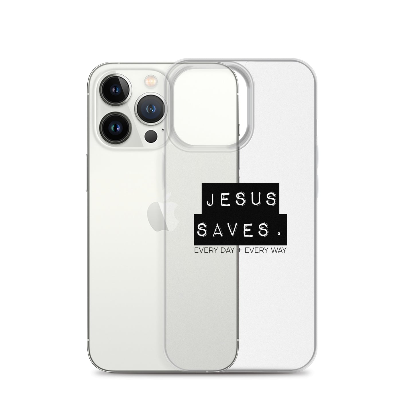 Jesus Saves. Clear Case for iPhone®