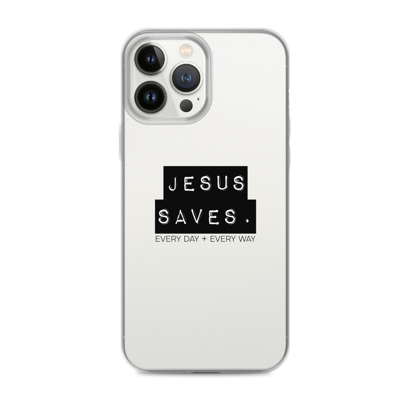 Jesus Saves. Clear Case for iPhone®
