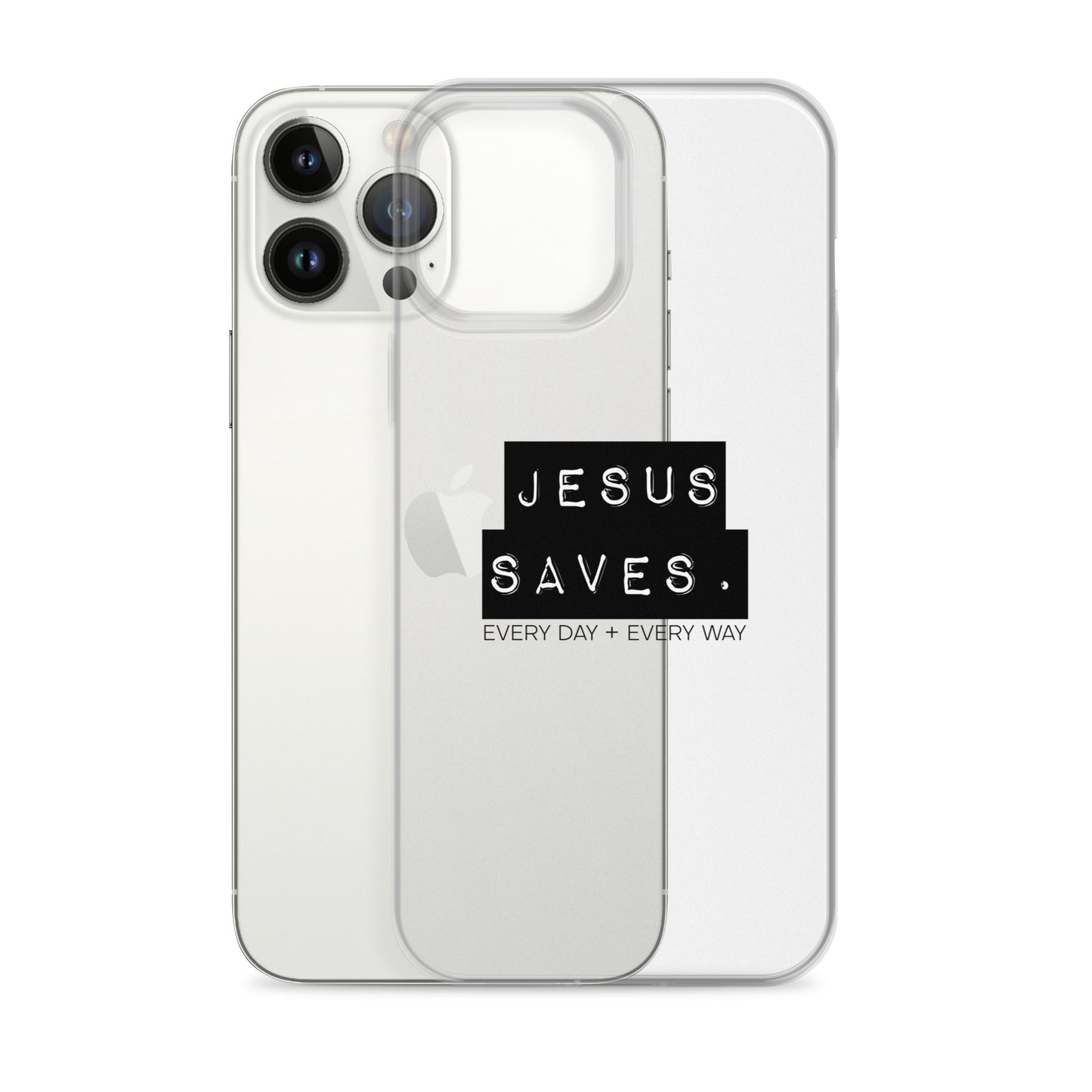 Jesus Saves. Clear Case for iPhone®