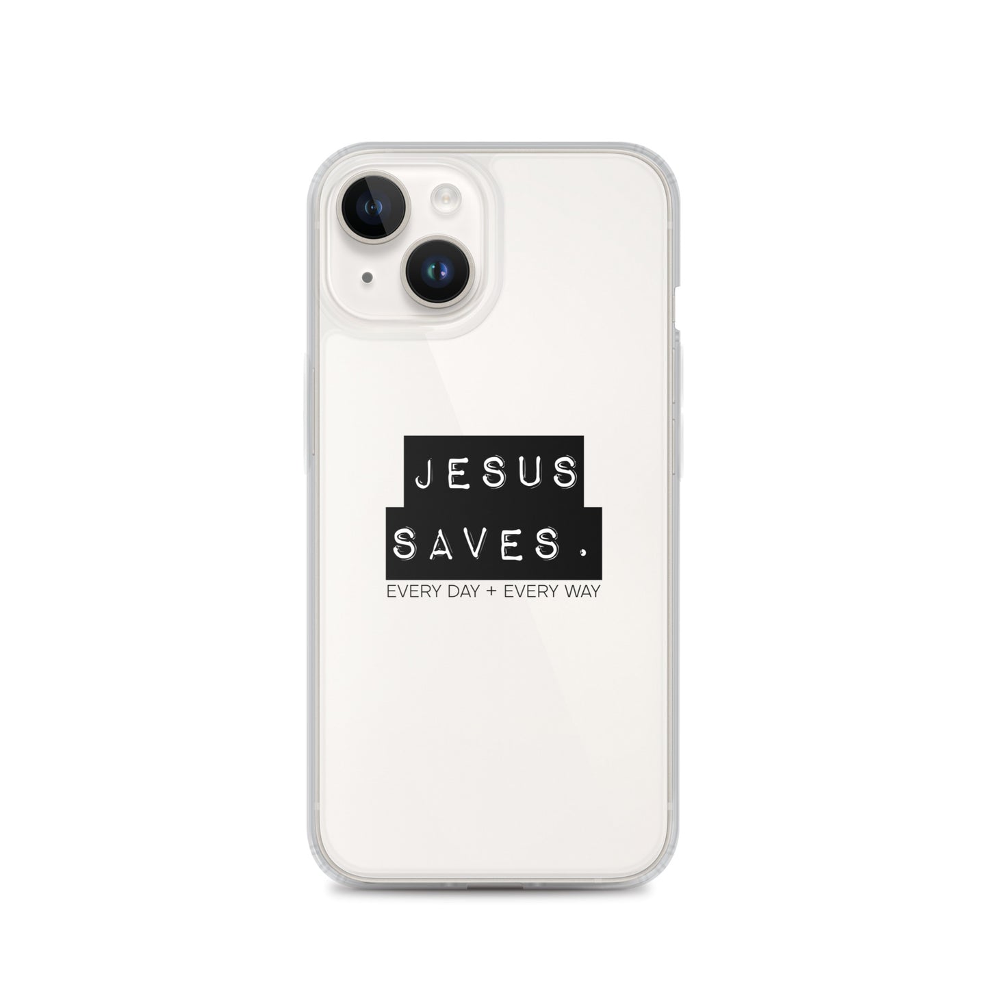 Jesus Saves. Clear Case for iPhone®