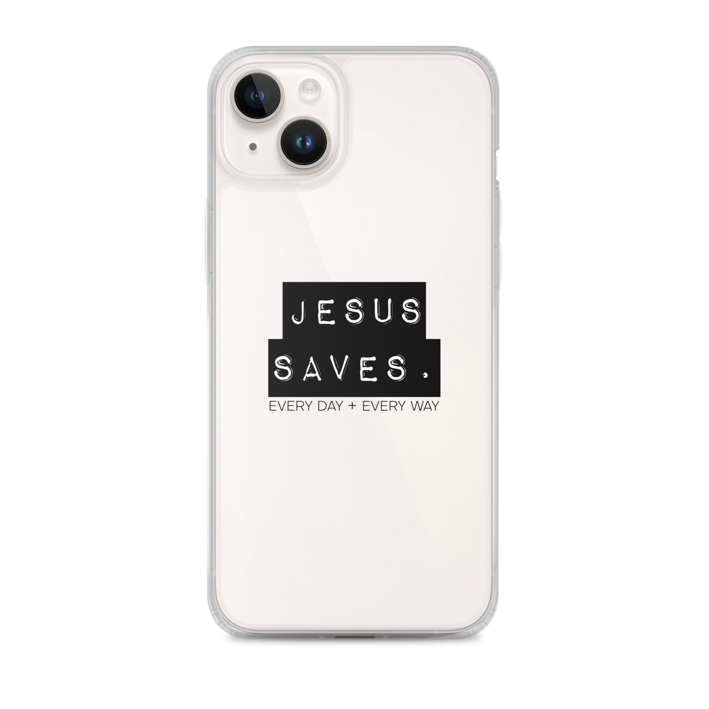 Jesus Saves. Clear Case for iPhone®
