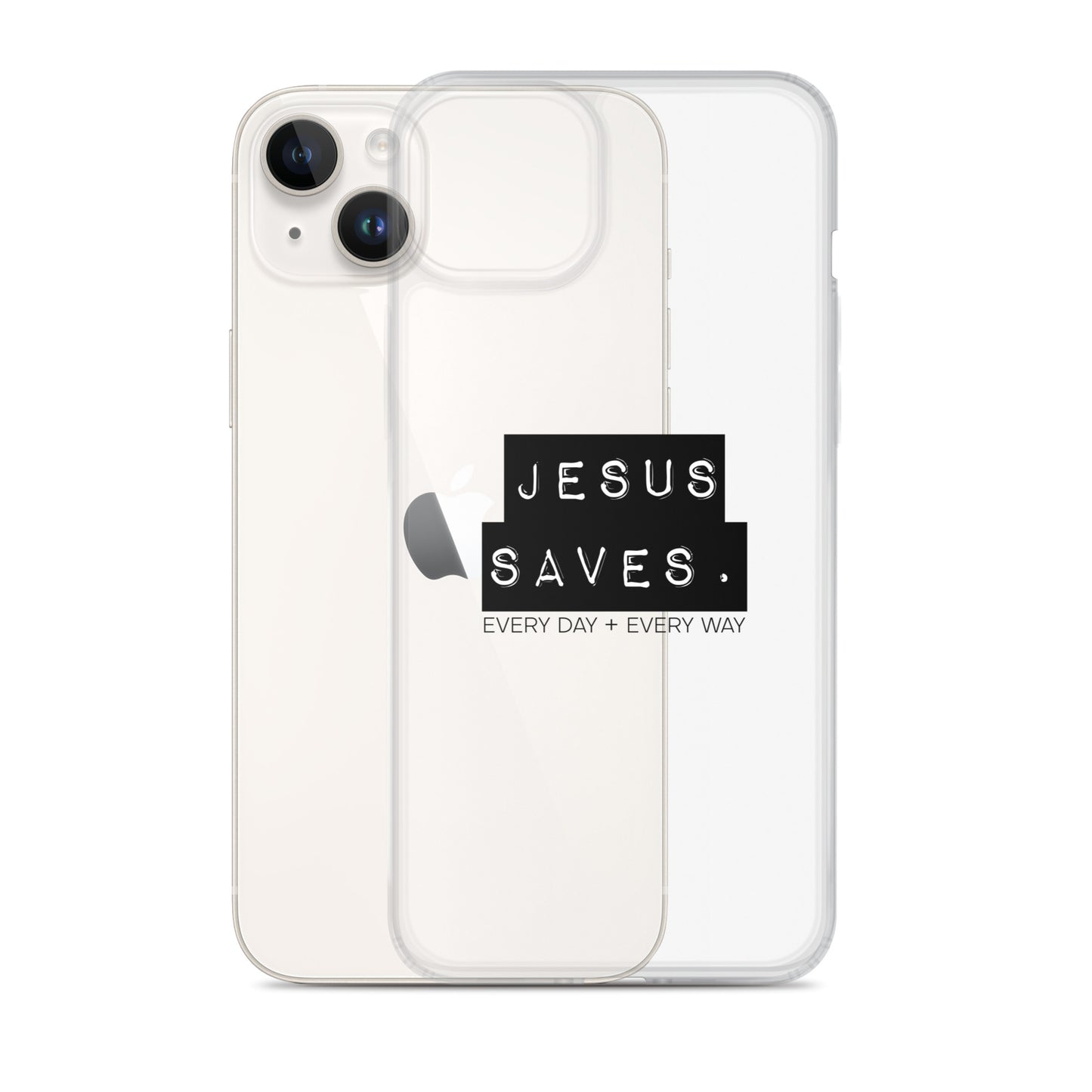Jesus Saves. Clear Case for iPhone®