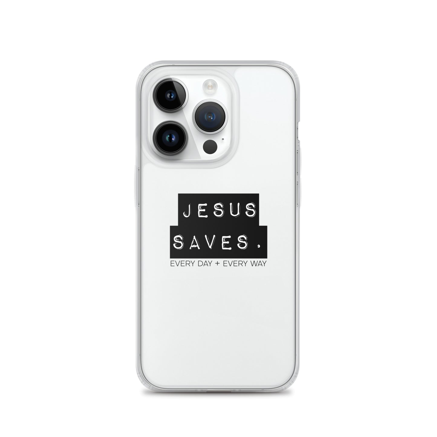 Jesus Saves. Clear Case for iPhone®