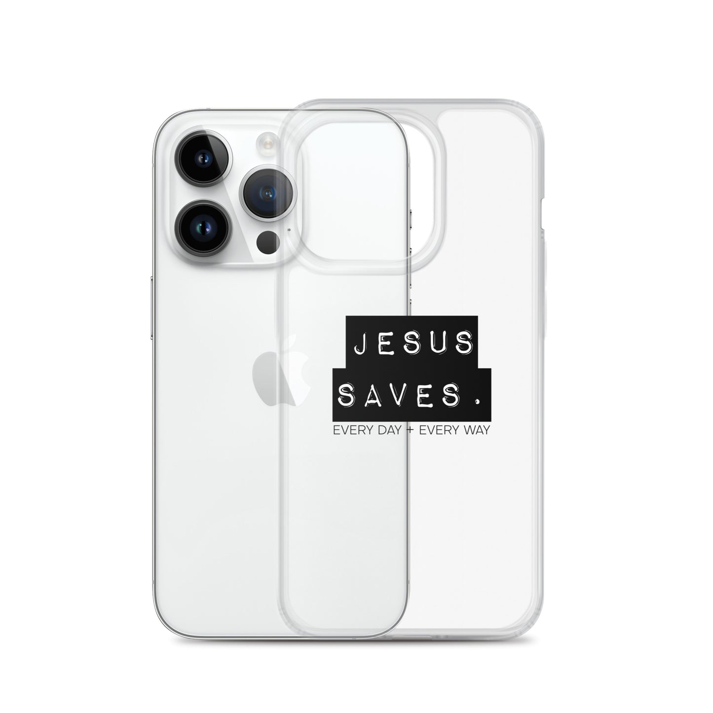 Jesus Saves. Clear Case for iPhone®
