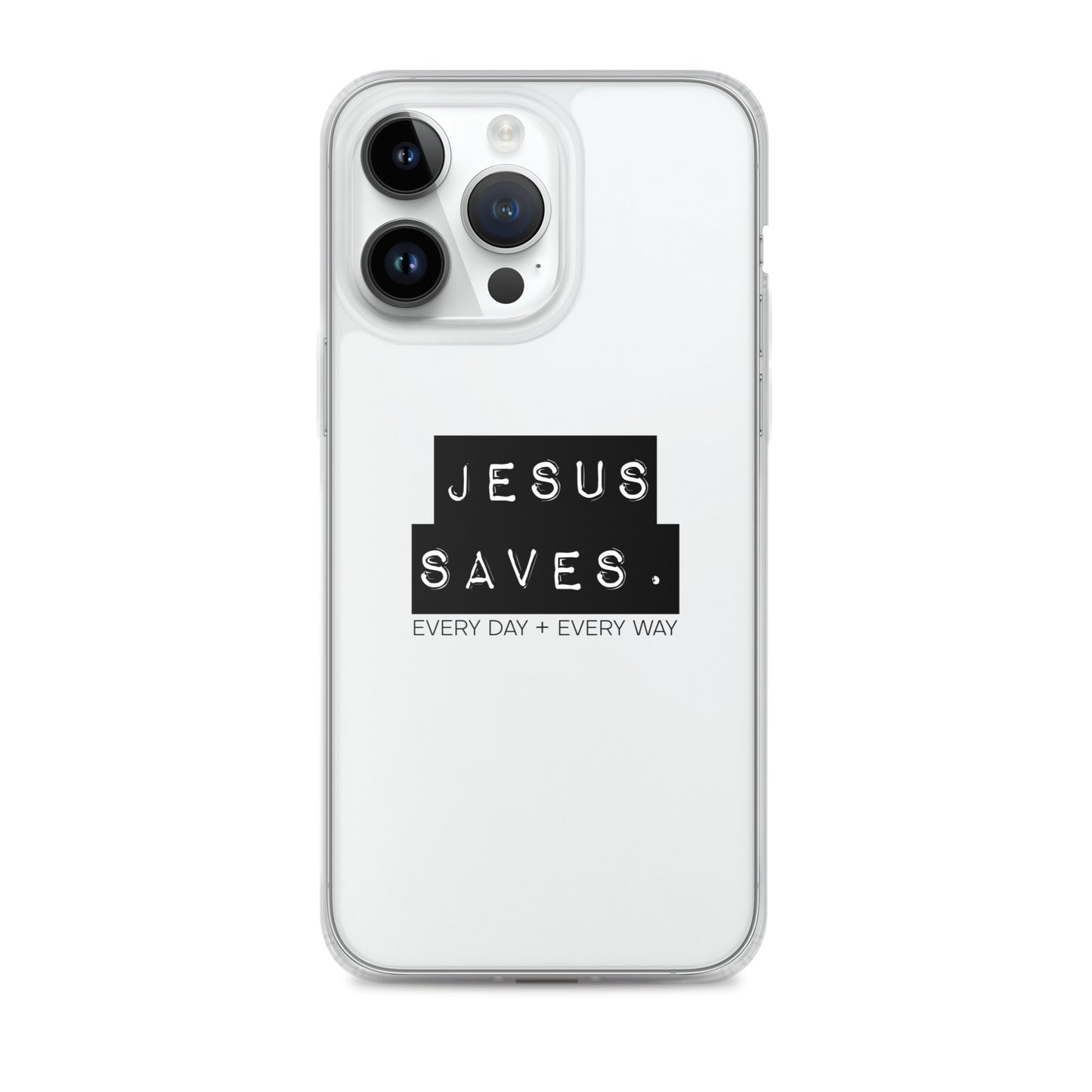 Jesus Saves. Clear Case for iPhone®
