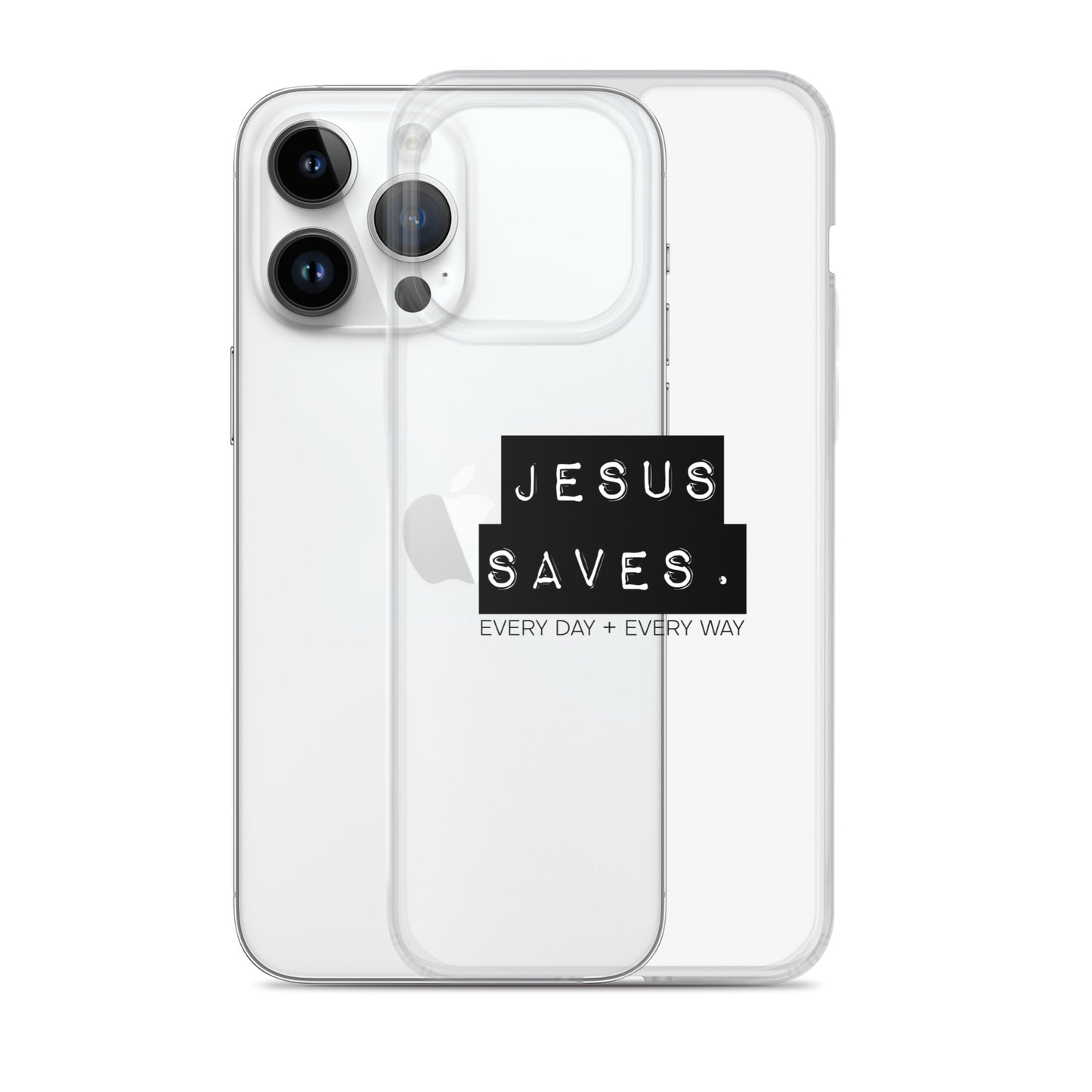 Jesus Saves. Clear Case for iPhone®