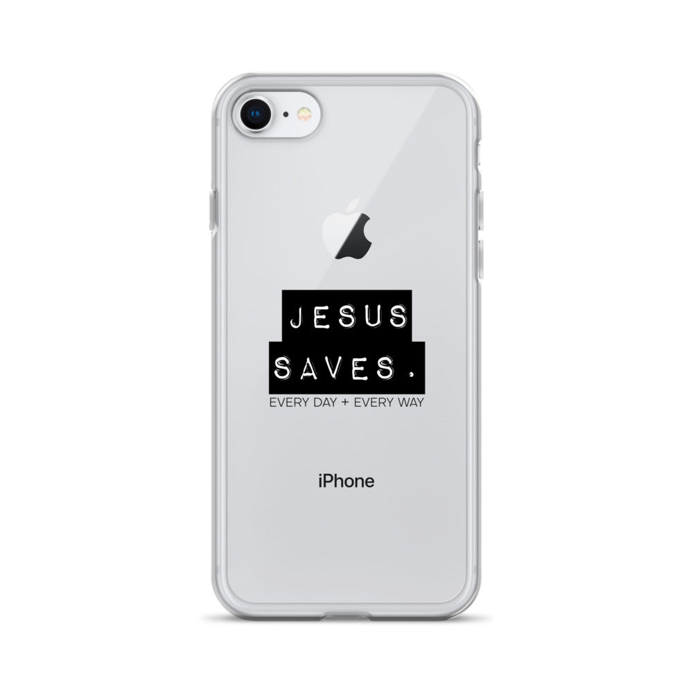Jesus Saves. Clear Case for iPhone®