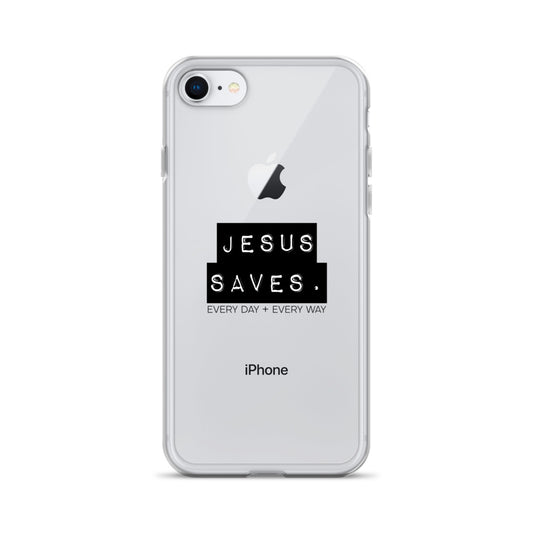 Jesus Saves. Clear Case for iPhone®