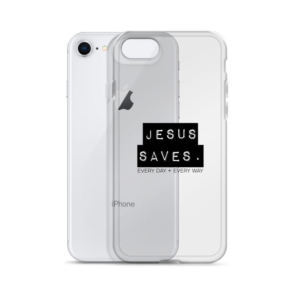 Jesus Saves. Clear Case for iPhone®