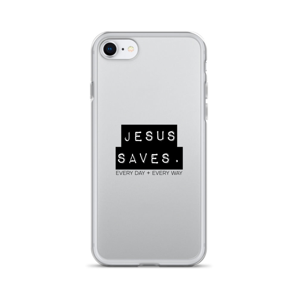 Jesus Saves. Clear Case for iPhone®