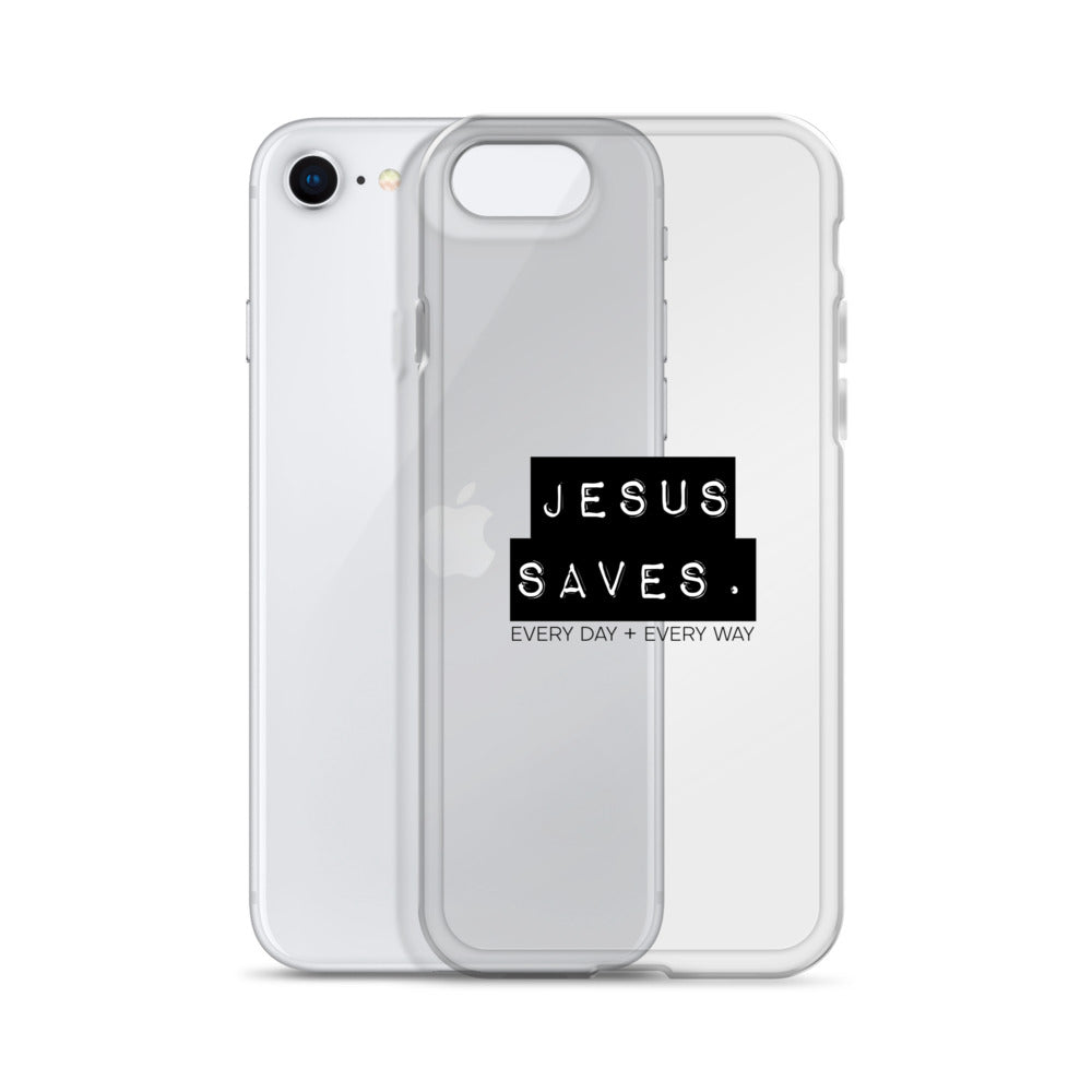 Jesus Saves. Clear Case for iPhone®