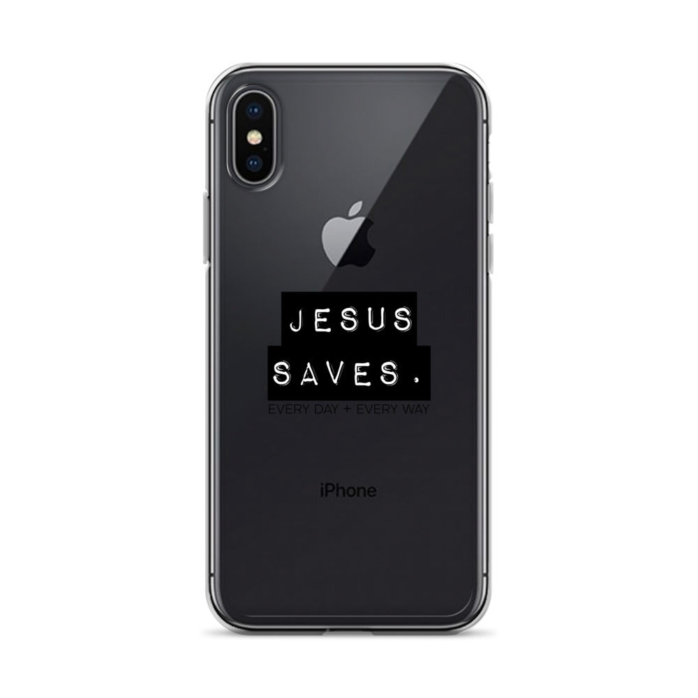 Jesus Saves. Clear Case for iPhone®