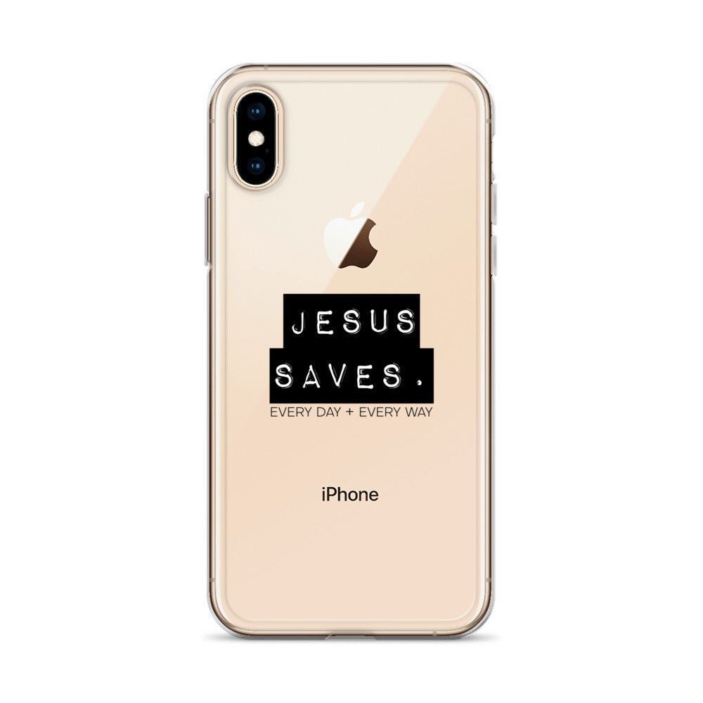 Jesus Saves. Clear Case for iPhone®