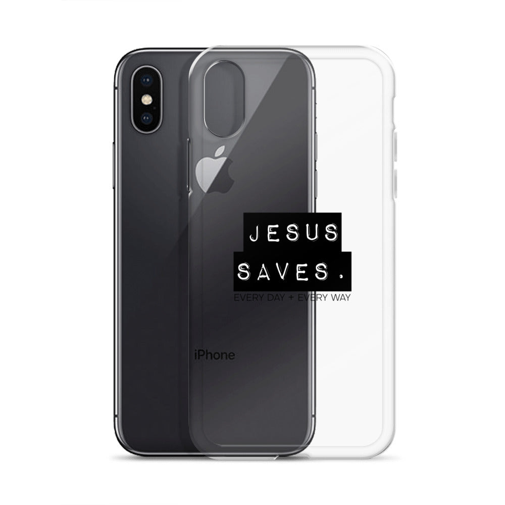 Jesus Saves. Clear Case for iPhone®