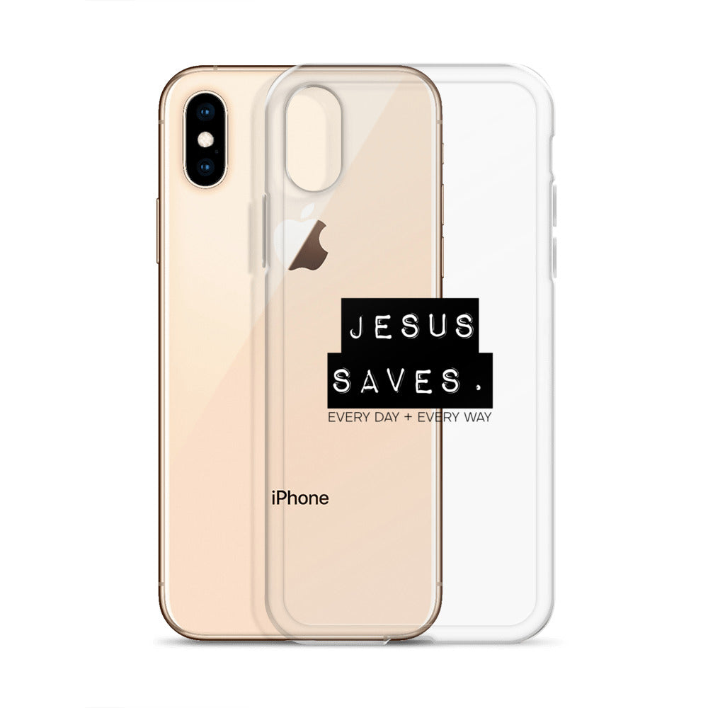 Jesus Saves. Clear Case for iPhone®