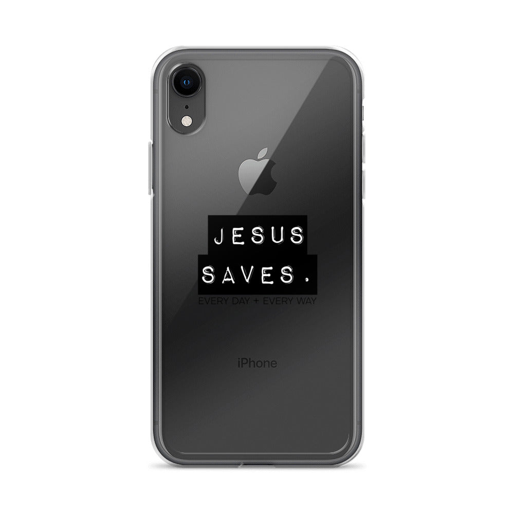 Jesus Saves. Clear Case for iPhone®