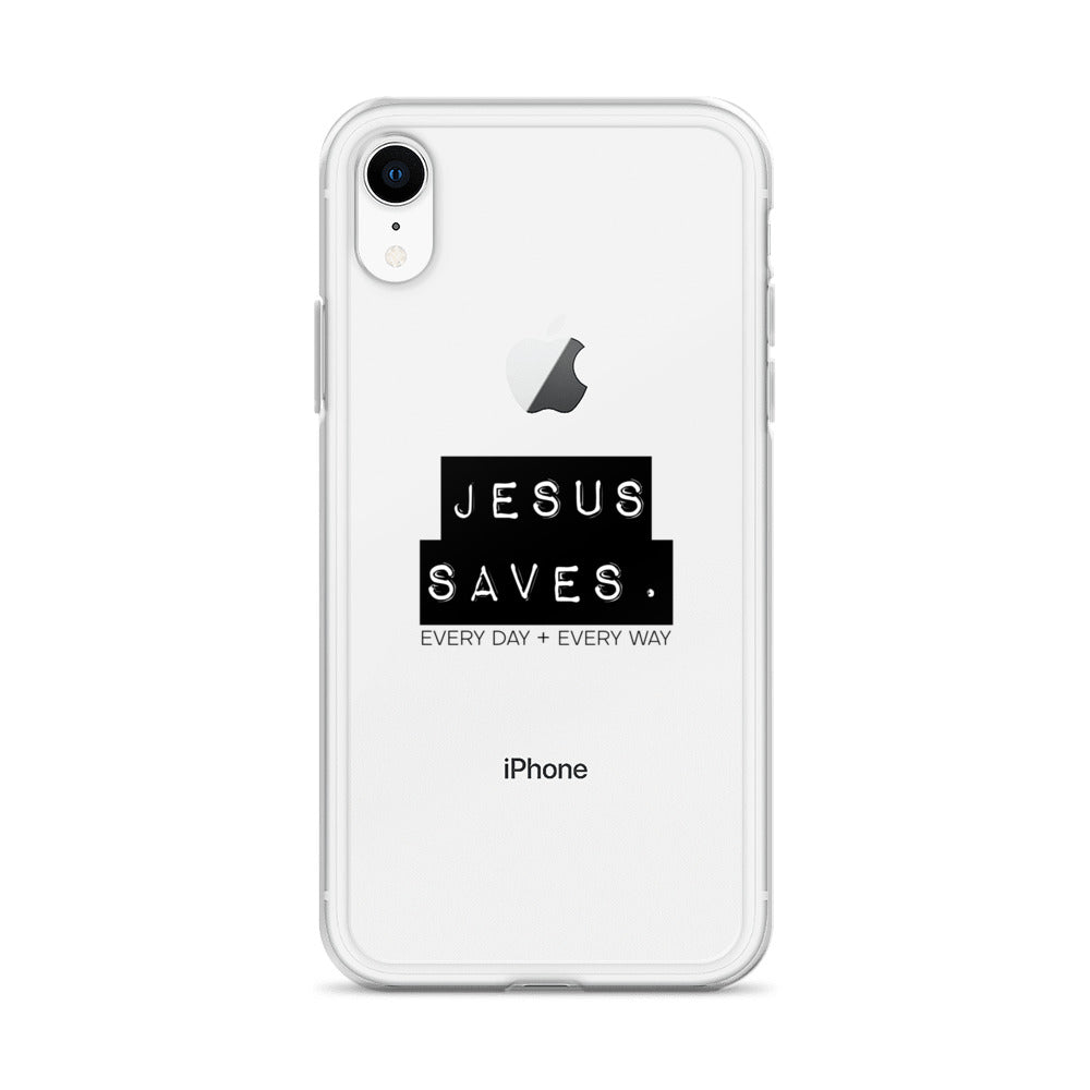 Jesus Saves. Clear Case for iPhone®