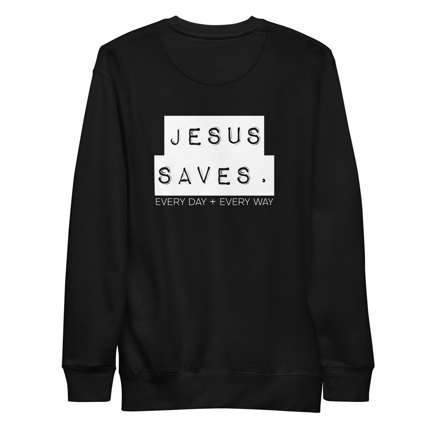 Emotions Change, God Doesn't (Dark) Unisex Premium Sweatshirt