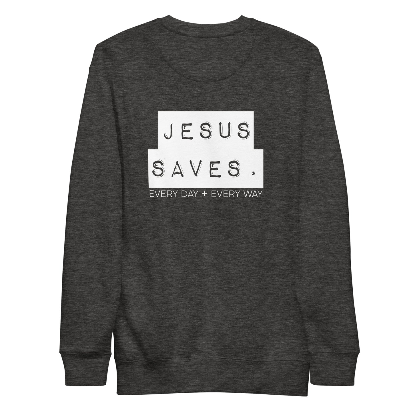 Emotions Change, God Doesn't (Dark) Unisex Premium Sweatshirt