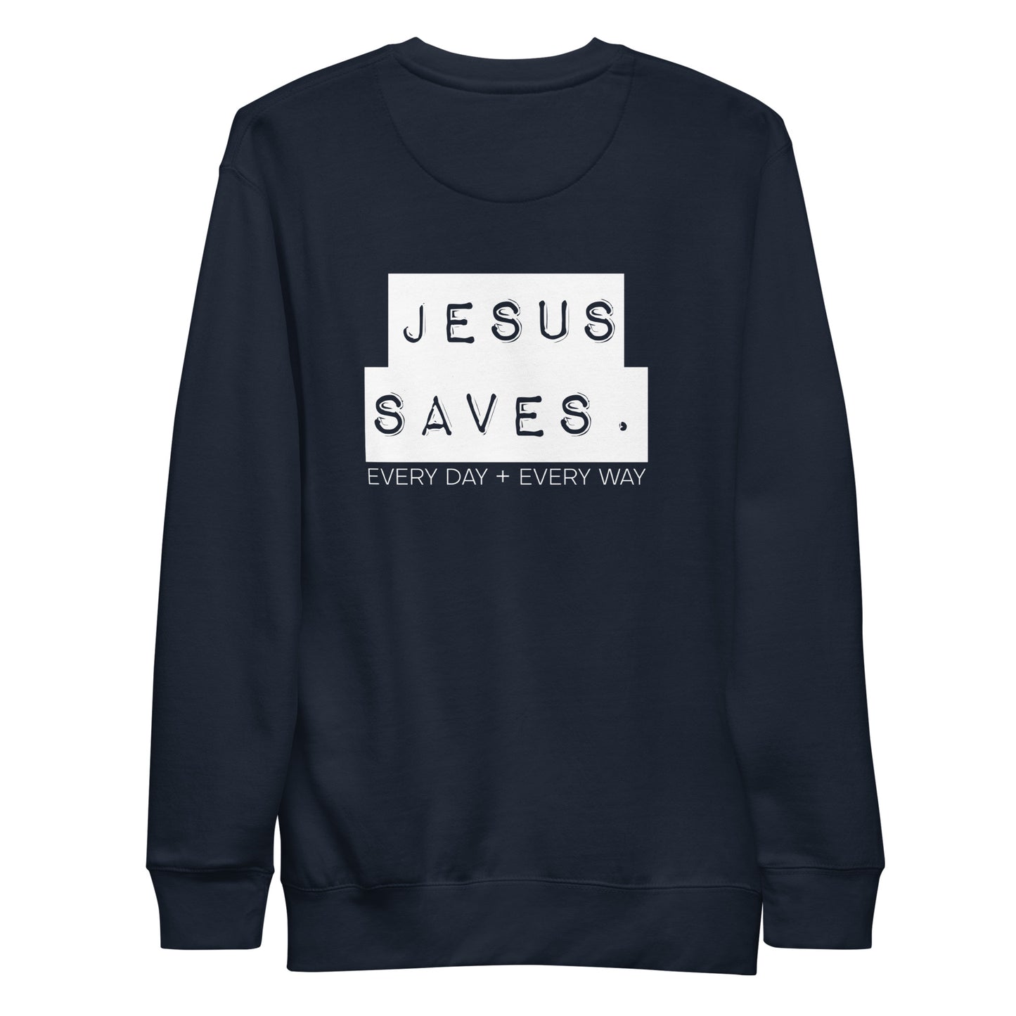 Emotions Change, God Doesn't (Dark) Unisex Premium Sweatshirt