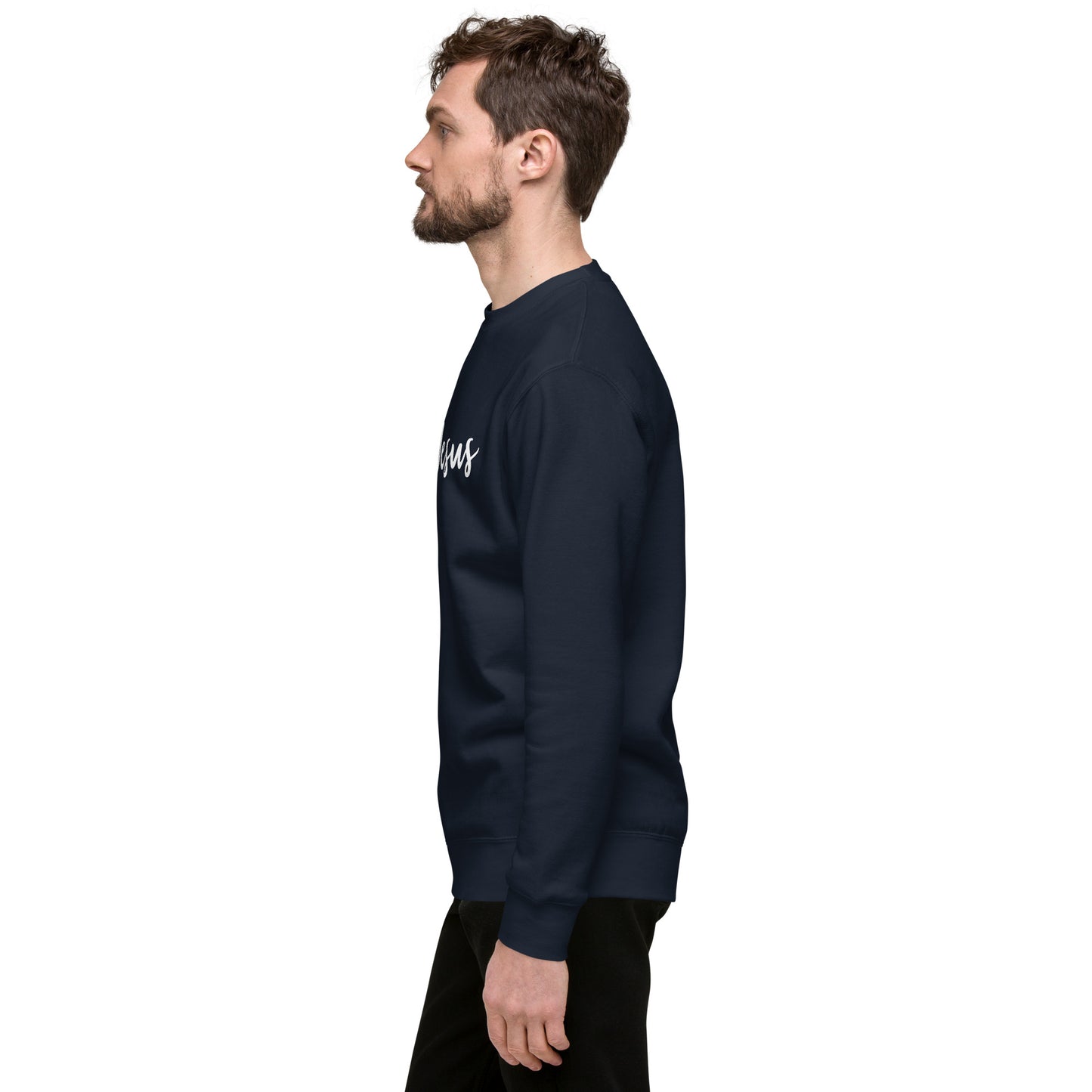 The Way. The Truth. The Life. Jesus Unisex Premium Sweatshirt