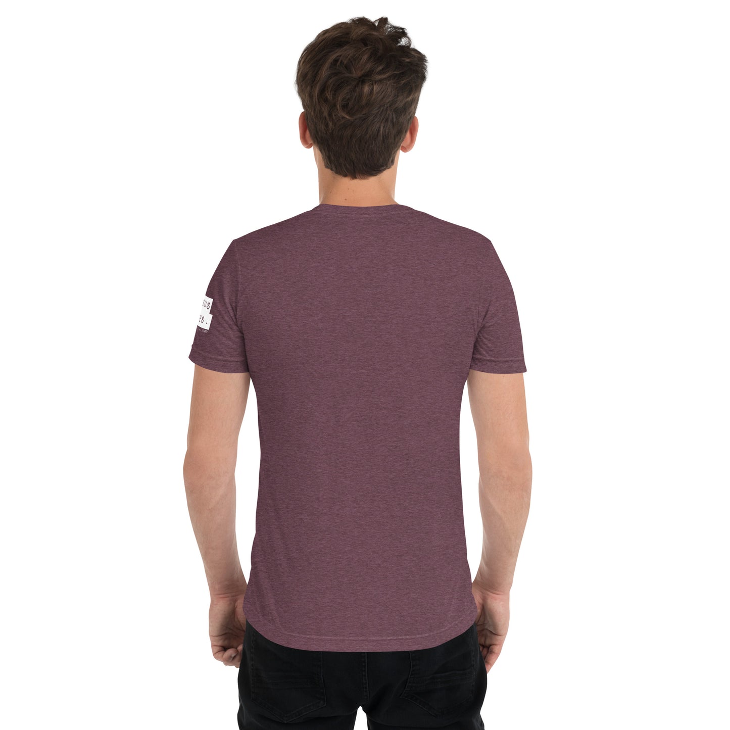 Always. Only. Jesus. (Dark) Short sleeve t-shirt