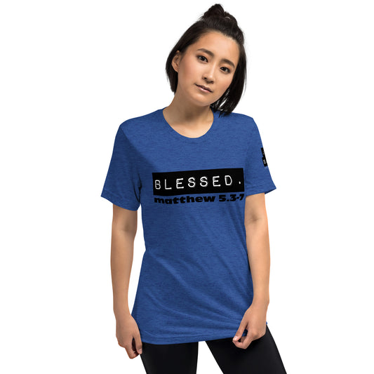 Blessed. Short sleeve t-shirt