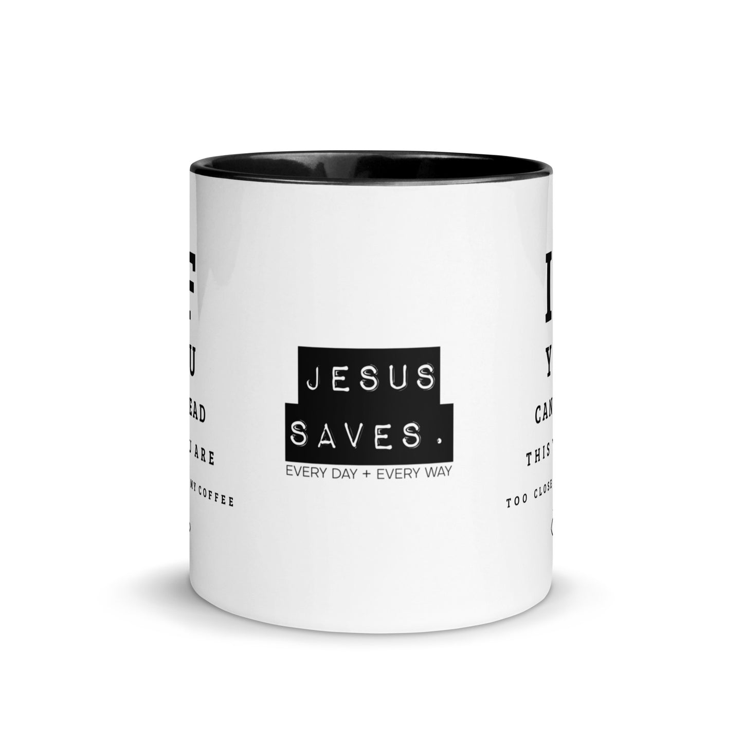 Eye Test Mug with Color Inside