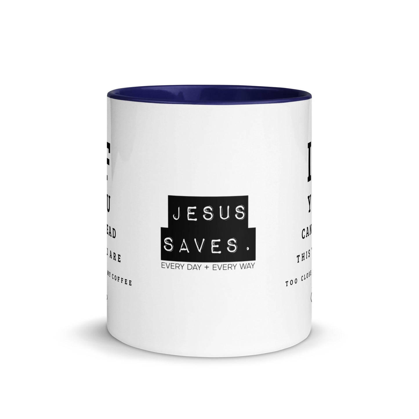 Eye Test Mug with Color Inside