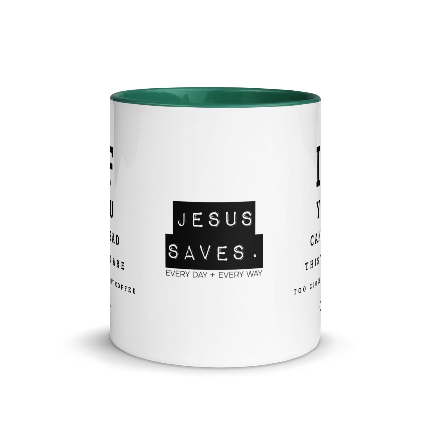 Eye Test Mug with Color Inside