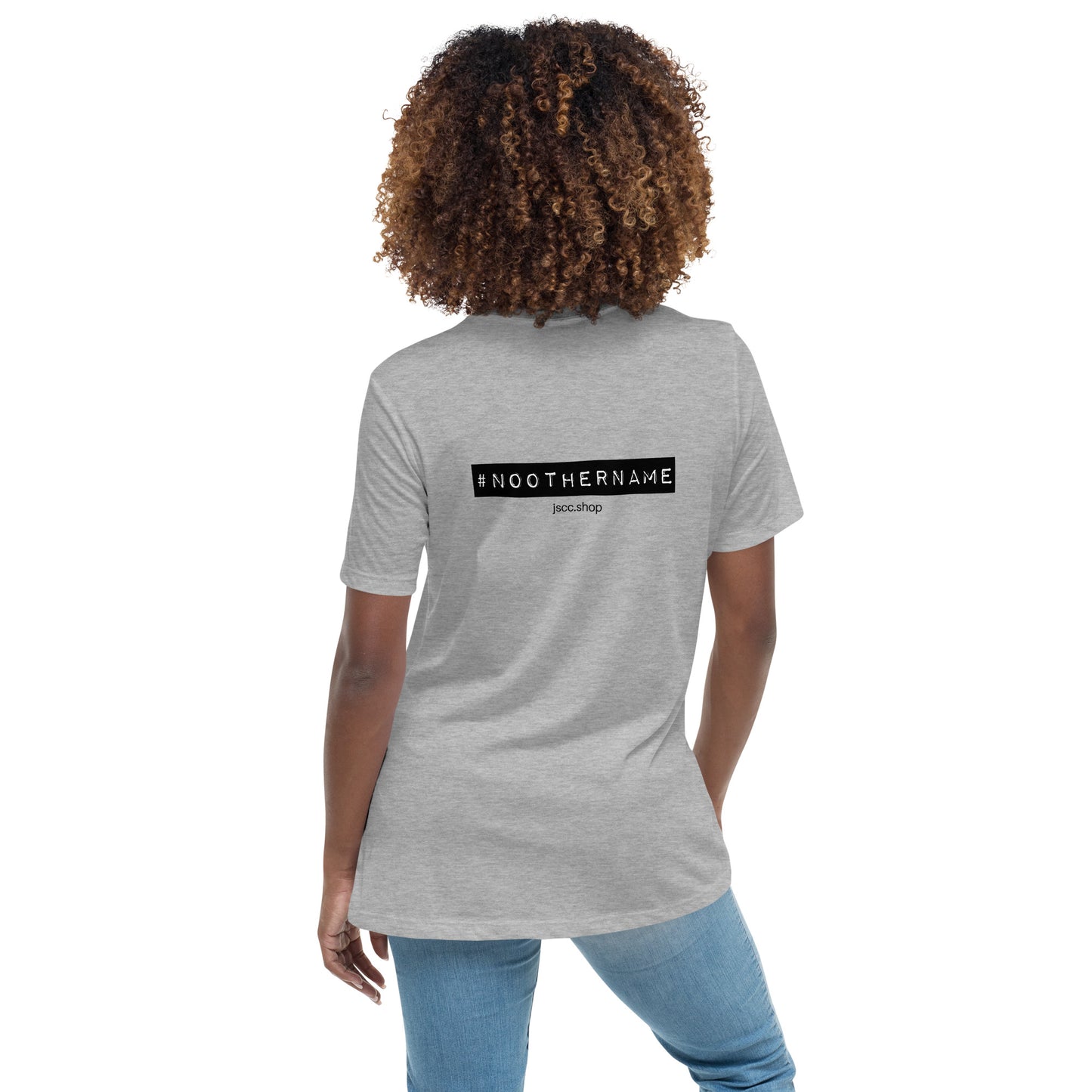 Jesus Saves. Women's Relaxed T-Shirt