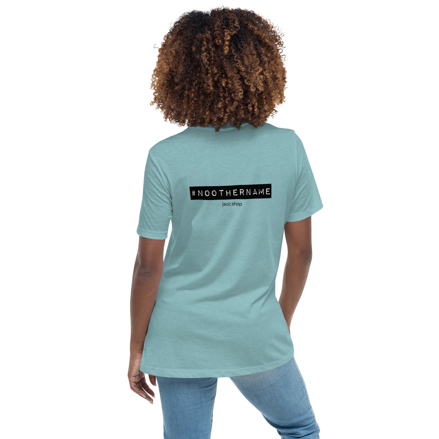 Jesus Saves. Women's Relaxed T-Shirt
