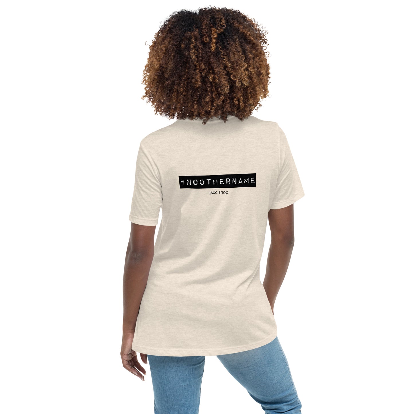 Jesus Saves. Women's Relaxed T-Shirt