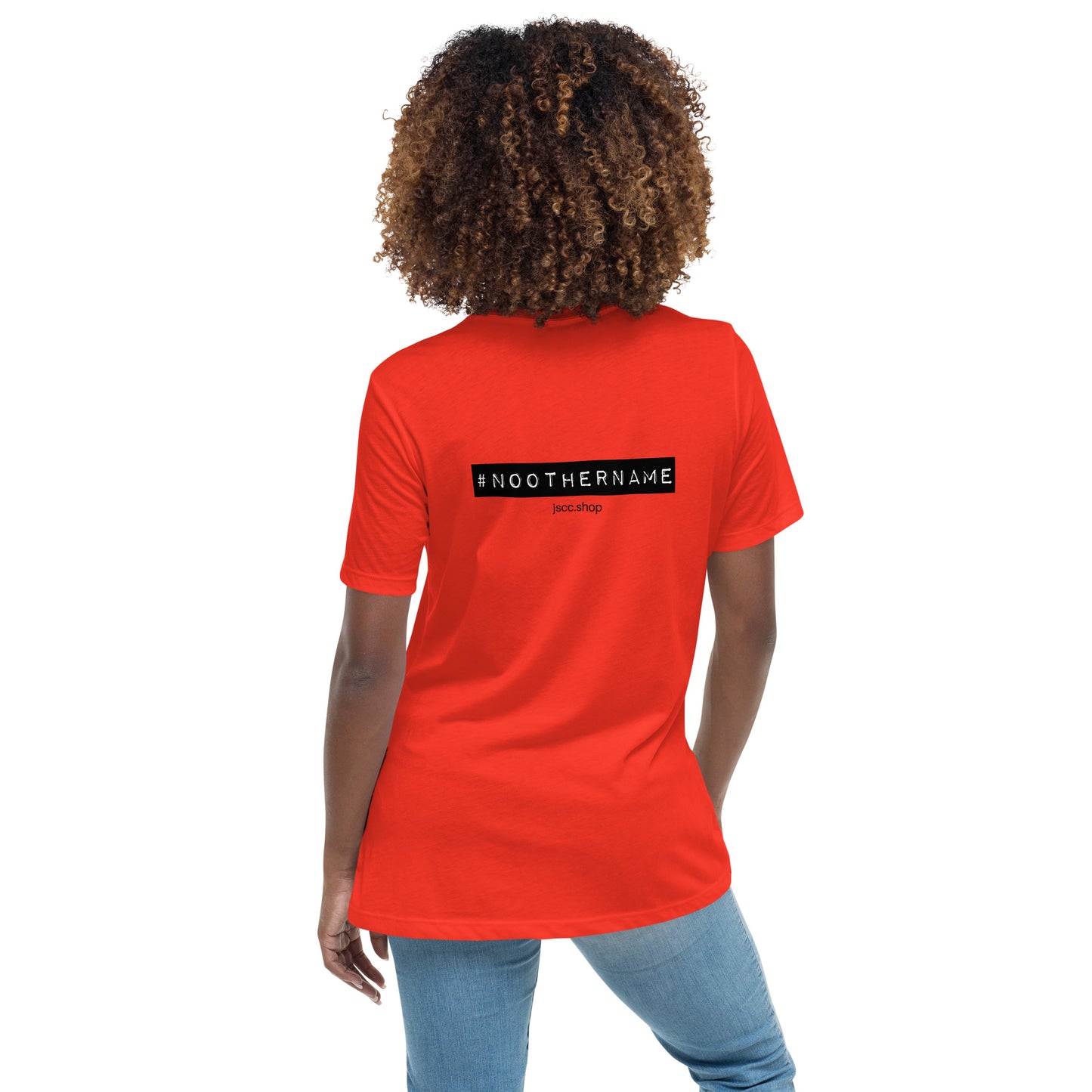 Jesus Saves. Women's Relaxed T-Shirt