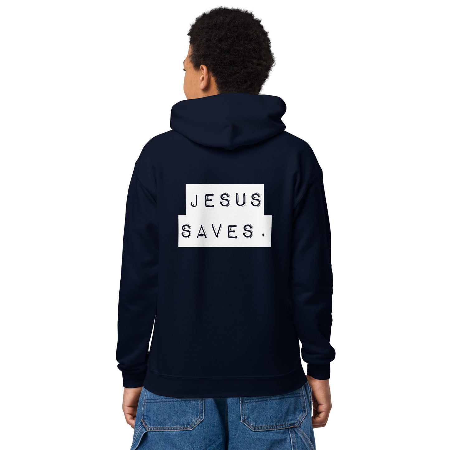 Praise the LORD and CHILL. Youth heavy blend hoodie